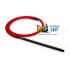 Силиконовый шланг в оплетке с мундштуком Red Stork Red (Красный) фото - 2